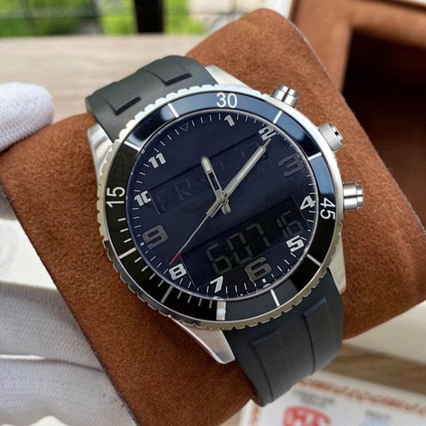 montre de luxe wristwatches multifunction chronograph watch electronic quartz movement mens designer watches orologio di lusso, Slivery;brown
montre de luxe wristwatches multifunction chronograph watch electronic quartz movement mens designer watches orologio di lusso, Slivery;brown