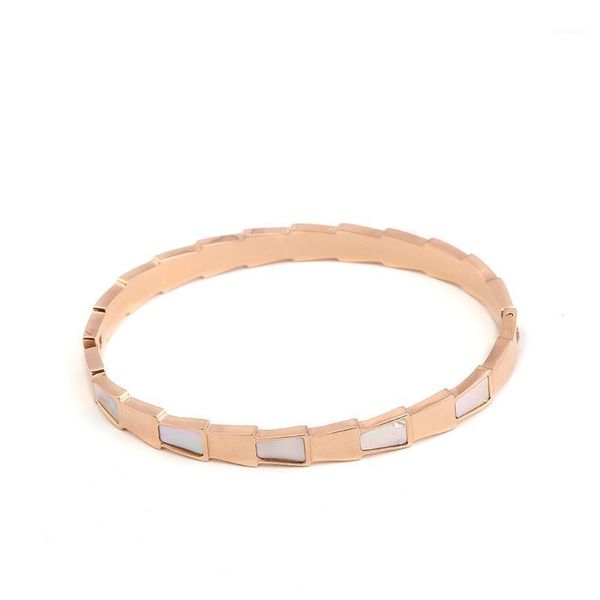 bangle 18kgp rose gold color titanium steel women 316l stainless bracelet jewelry gift (kgb003)1, Black
bangle 18kgp rose gold color titanium steel women 316l stainless bracelet jewelry gift (kgb003)1, Black