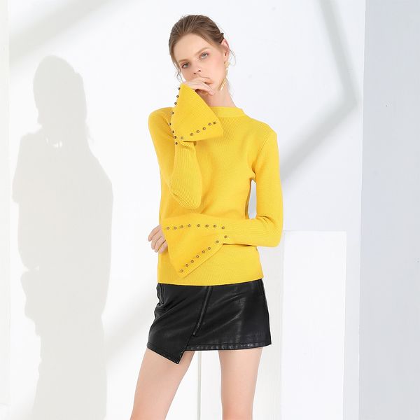 2021 new slash neck autumn winter pullovers women pearl thick knit sweater flare long sleeve basic jersey mujer 8x7q, White;black
2021 new slash neck autumn winter pullovers women pearl thick knit sweater flare long sleeve basic jersey mujer 8x7q, White;black