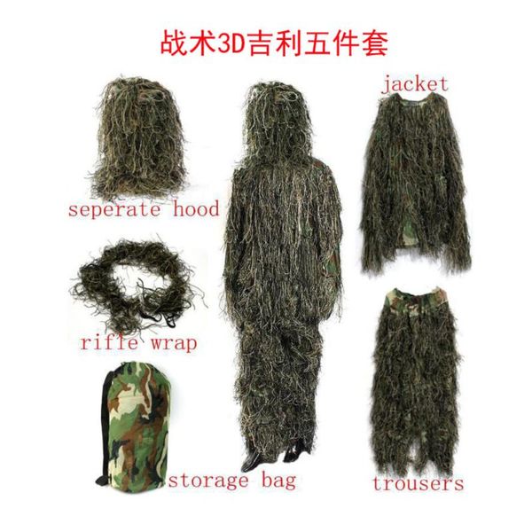 hunting jackets secretive woodland ghillie suit aerial shooting sniper green clothes adults camouflage jungle multicam clothing, Camo;black
hunting jackets secretive woodland ghillie suit aerial shooting sniper green clothes adults camouflage jungle multicam clothing, Camo;black