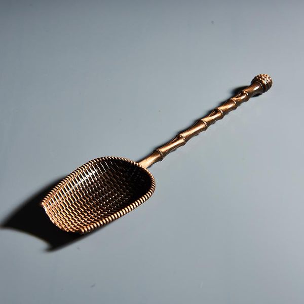 bamboo braided copper alloy teaspoon tea scoop for tea party teaware accessories tieguanyin holder spoons tea shovel decoration bbytkz
bamboo braided copper alloy teaspoon tea scoop for tea party teaware accessories tieguanyin holder spoons tea shovel decoration bbytkz