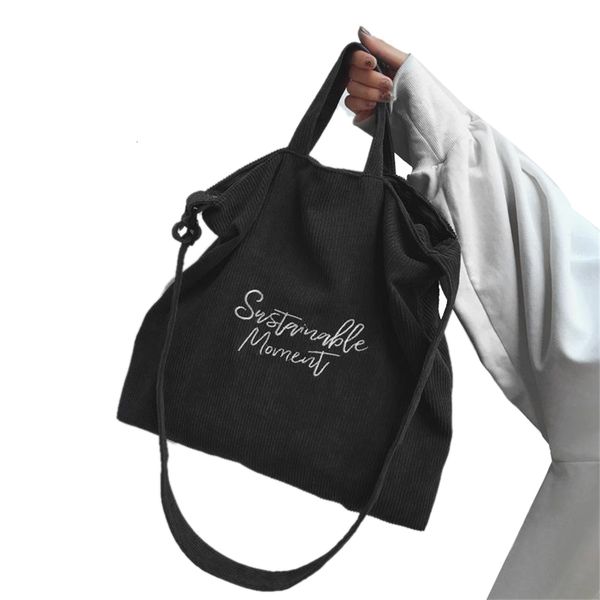 women corduroy canvas casual shoulder bag shopping bag crossbody fashion retro literary embroidery letter handbag
women corduroy canvas casual shoulder bag shopping bag crossbody fashion retro literary embroidery letter handbag