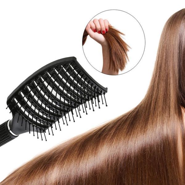 1 pc hair scalp massage comb hairbrush massager women wet curly detangle hair brush for salon hairdressing styli sqcqfz, Silver
1 pc hair scalp massage comb hairbrush massager women wet curly detangle hair brush for salon hairdressing styli sqcqfz, Silver