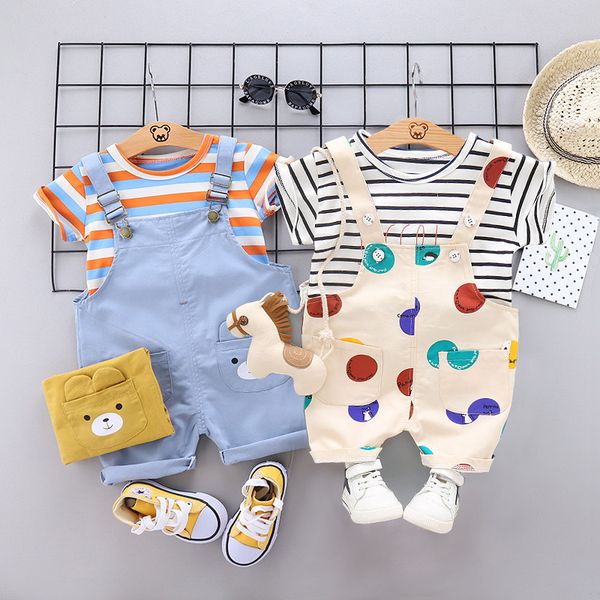 summer infant clothing set baby boy clothes sets cute striped + overalls baby girl outfit newborn set short sleeve c1021, White
summer infant clothing set baby boy clothes sets cute striped + overalls baby girl outfit newborn set short sleeve c1021, White
