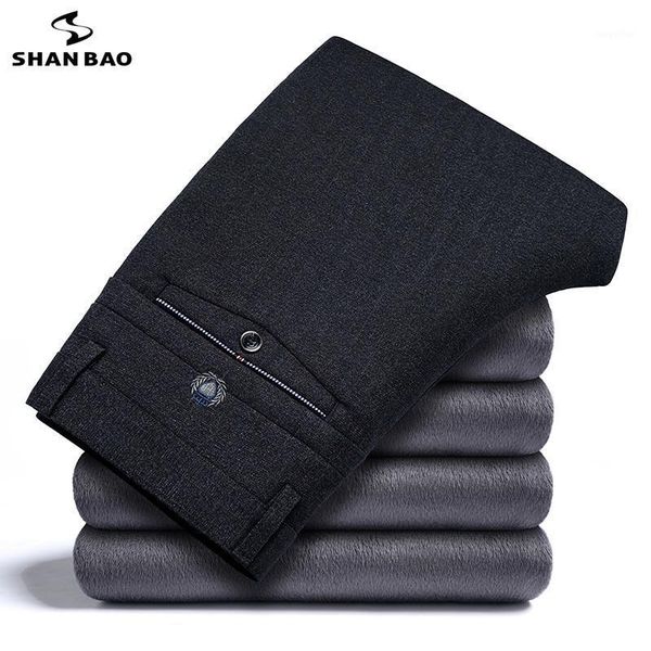 shan bao thick and warm fleece straight-leg casual pants 2020 winter brand clothing luxury high-quality men's straight-leg pants1, Black
shan bao thick and warm fleece straight-leg casual pants 2020 winter brand clothing luxury high-quality men's straight-leg pants1, Black