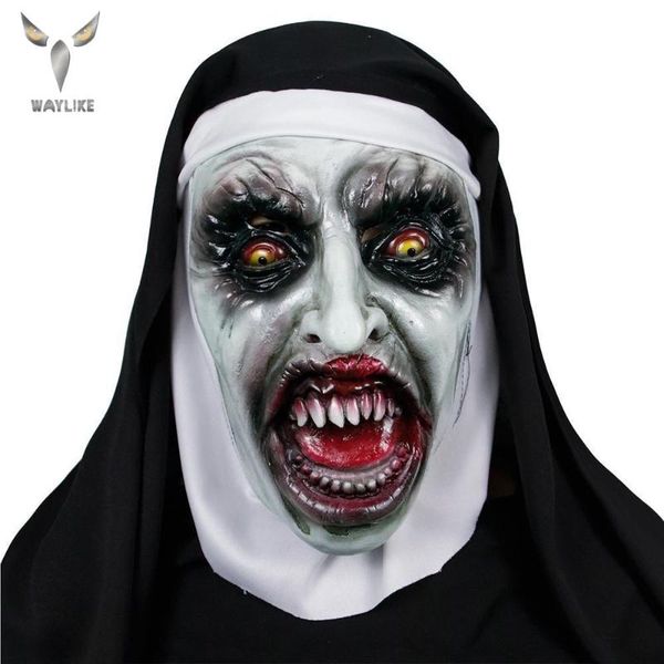 party masks waylike the nun mask, hood scary horrible halloween mask for women costume masquerade
party masks waylike the nun mask, hood scary horrible halloween mask for women costume masquerade