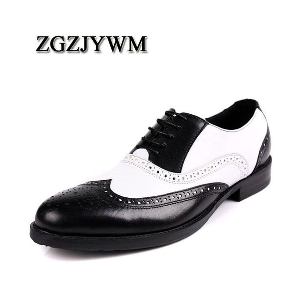 zgzjywm мода мужчины оксфорд свадьба мужской lace-up остроконечные toe лоскутная office genuine leather dress black / brown размер 38-44 обу
zgzjywm мода мужчины оксфорд свадьба мужской lace-up остроконечные toe лоскутная office genuine leather dress black / brown размер 38-44 обу
