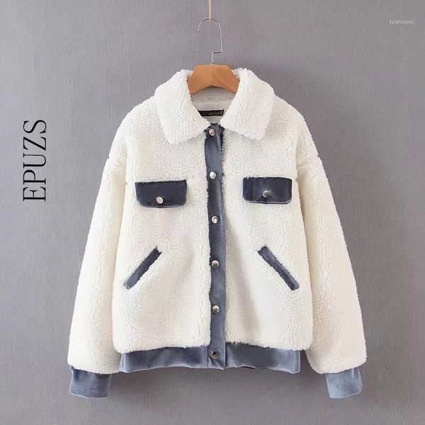 autumn winter faux fur coat women fashion warm lambs wool jacket 2019 korean fluffy jackets casual pocket teddy coat1, Black
autumn winter faux fur coat women fashion warm lambs wool jacket 2019 korean fluffy jackets casual pocket teddy coat1, Black