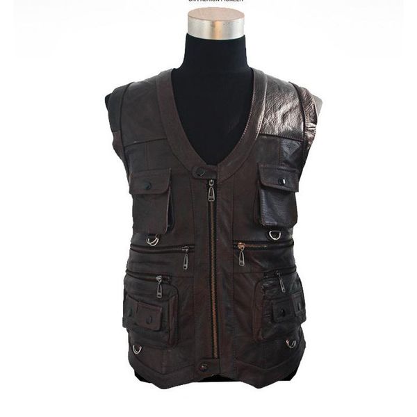 2021 men waistcoats 100% genuine cow lazer suit reporters large leather xl 2xl 3xl 4xl 5xl 6xl 7xl n91c, Black;white
2021 men waistcoats 100% genuine cow lazer suit reporters large leather xl 2xl 3xl 4xl 5xl 6xl 7xl n91c, Black;white