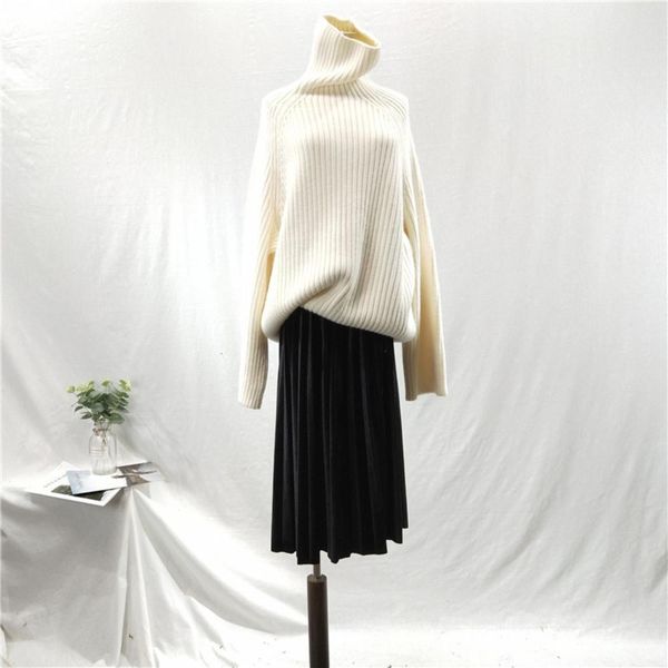 autumn new women sweater casual loose turtleneck knitted jumpers 2019 long oversize crocheted pullover women streetwear, White;black
autumn new women sweater casual loose turtleneck knitted jumpers 2019 long oversize crocheted pullover women streetwear, White;black