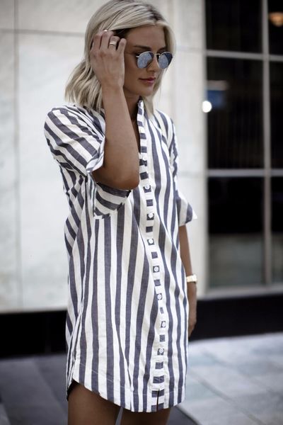 summer women blouses horn sleeve striped half sleeve long girl blouse striped trumpet sleeves female long shirt top, White
summer women blouses horn sleeve striped half sleeve long girl blouse striped trumpet sleeves female long shirt top, White