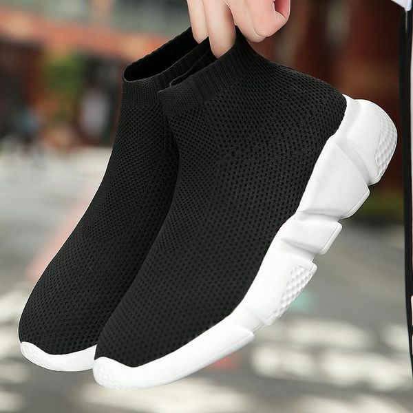 woman fashion sneakers platform slip on shoes women soft heel woman casual shoes high ankle leisure sock fabric mesh, Black
woman fashion sneakers platform slip on shoes women soft heel woman casual shoes high ankle leisure sock fabric mesh, Black