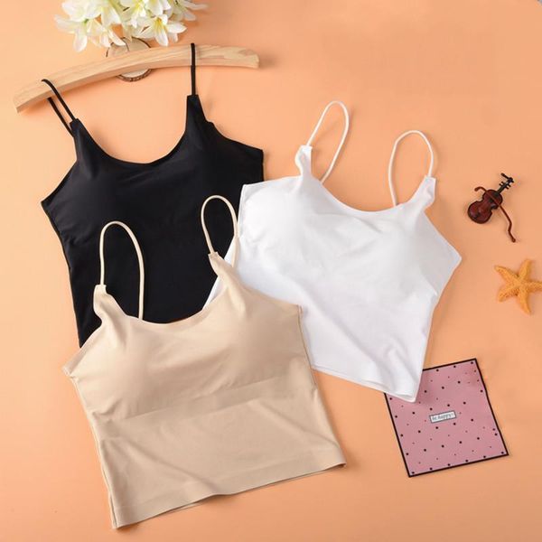summer cool ice silk short camis black white casual tank camisole underwear bralette crop blusas women
summer cool ice silk short camis black white casual tank camisole underwear bralette crop blusas women