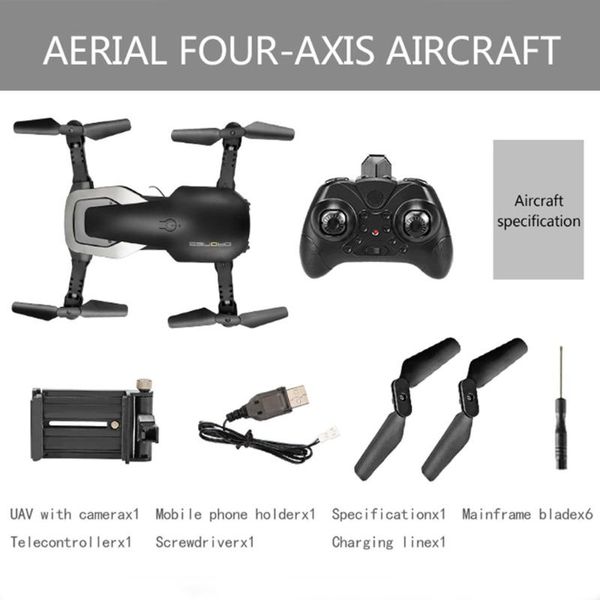 h2 2.4ghz 720p foldable fpv rc quadcopter drone aircraft with altitude hold headless mode 360' 3d flip one key start/landing
h2 2.4ghz 720p foldable fpv rc quadcopter drone aircraft with altitude hold headless mode 360' 3d flip one key start/landing