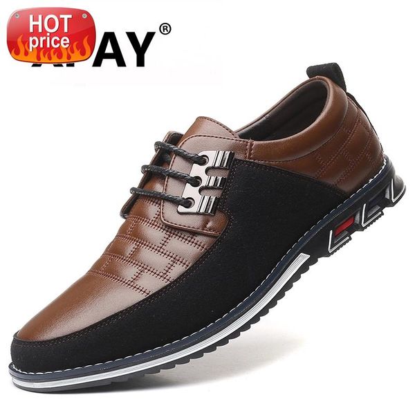 xpay autumn genuine leather men casual shoes breathable lace-up oxfords dress business formal wedding party big size shoes #gb24
xpay autumn genuine leather men casual shoes breathable lace-up oxfords dress business formal wedding party big size shoes #gb24
