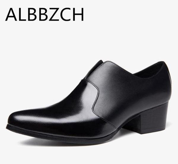 spring autumn mens high heels quality cow leather wedding dress shoes men fashion patchwork design career work party dance shoes, Black
spring autumn mens high heels quality cow leather wedding dress shoes men fashion patchwork design career work party dance shoes, Black