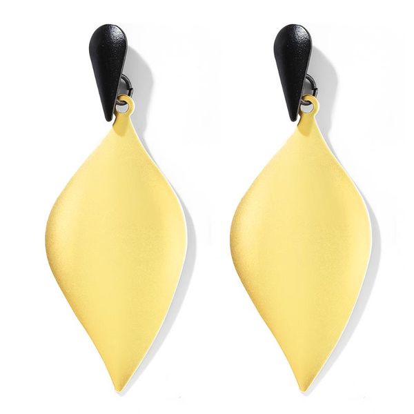 wybu new casual style golden leaf drop earring for women black stud ear jewelry earing sport style dangle earring for party, Silver
wybu new casual style golden leaf drop earring for women black stud ear jewelry earing sport style dangle earring for party, Silver