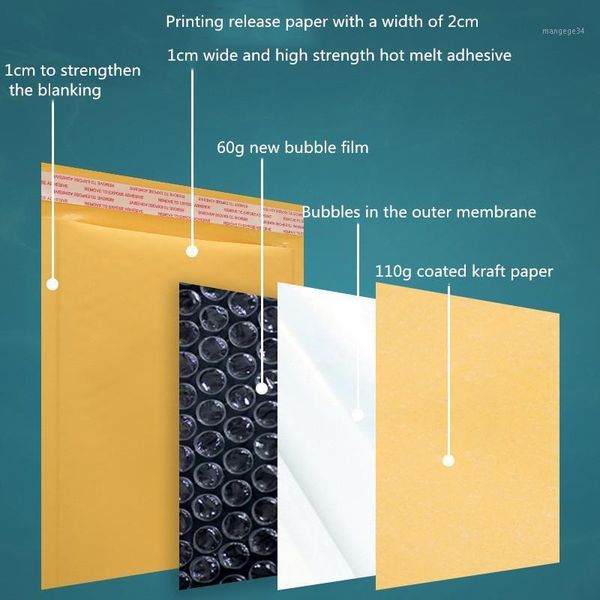 9x13cm kraft paper bubble envelopes bags mailers padded waterproof shipping bag envelopes paper mailing bags 10pcs/lot1
9x13cm kraft paper bubble envelopes bags mailers padded waterproof shipping bag envelopes paper mailing bags 10pcs/lot1