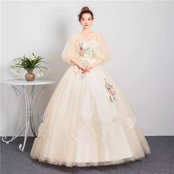 robe de soiree sweetheart quinceanera dress graduation dress beading applique flower ball gown prom party solo performance, Blue;red
robe de soiree sweetheart quinceanera dress graduation dress beading applique flower ball gown prom party solo performance, Blue;red