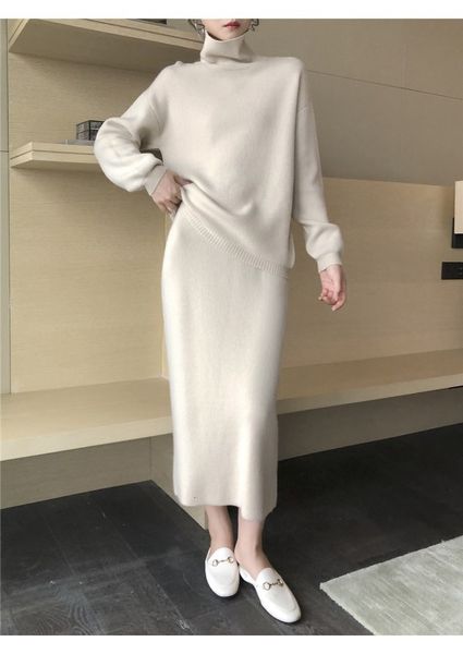 2021 new two for solid women turtlenecks knitted sweater vest wrapping medium knit skirt long lady from office sets 9blg, Gray
2021 new two for solid women turtlenecks knitted sweater vest wrapping medium knit skirt long lady from office sets 9blg, Gray