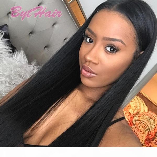 bythair long straight full lace human hair wigs for black women brazilian virgin hair glueless silk straight lace front wig with baby hair, Black;brown
bythair long straight full lace human hair wigs for black women brazilian virgin hair glueless silk straight lace front wig with baby hair, Black;brown