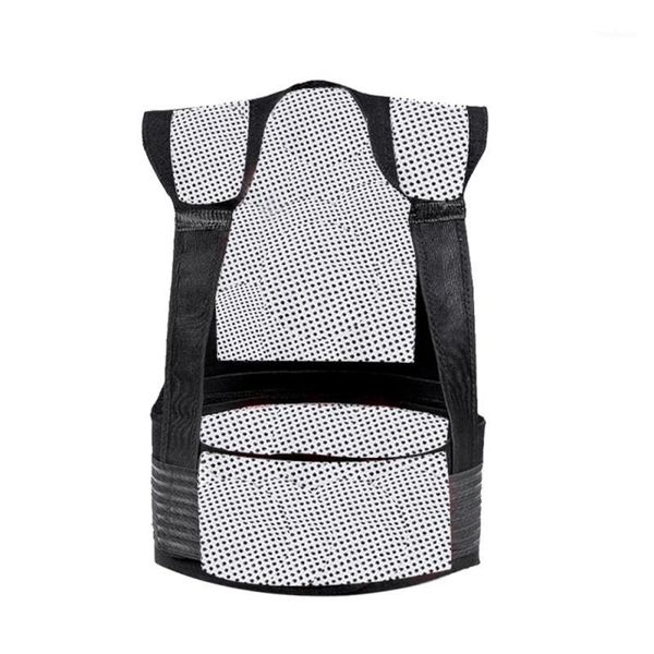 back support protective vest shoulder heat pad self-heating waist warm belt magnetic therapy vest1, Black;blue
back support protective vest shoulder heat pad self-heating waist warm belt magnetic therapy vest1, Black;blue