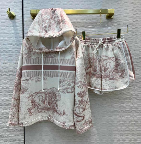 22ss women tracksuits spring and summer men suit fashion loose shoulder hooded sweater with classic shorts tracksuit, Gray
22ss women tracksuits spring and summer men suit fashion loose shoulder hooded sweater with classic shorts tracksuit, Gray