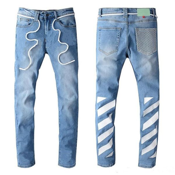mens jeans designer solid classic style luxury slim fit motorcycle biker denim mens fashion designer straight jeans size 29-40, Blue
mens jeans designer solid classic style luxury slim fit motorcycle biker denim mens fashion designer straight jeans size 29-40, Blue