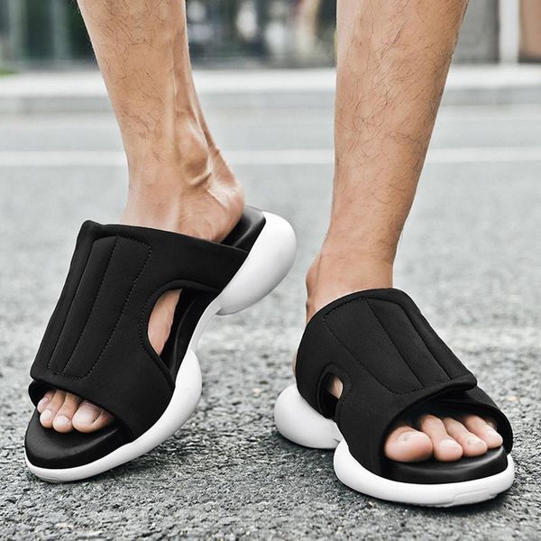 athletic & outdoor summer men slippers fashion hook&loop canvas casual lovers shoes slip-on beach flip flops size 44, Black
athletic & outdoor summer men slippers fashion hook&loop canvas casual lovers shoes slip-on beach flip flops size 44, Black