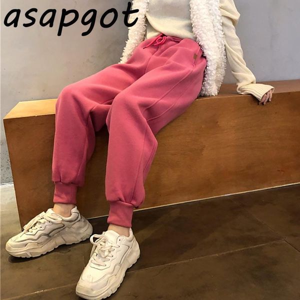 chic wild autumn winter loose plush thick high waist straight casual plus size pink sweatpants joggers women black grey street, Black;white
chic wild autumn winter loose plush thick high waist straight casual plus size pink sweatpants joggers women black grey street, Black;white