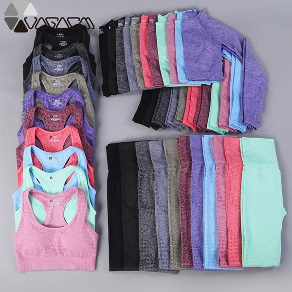 yoga outfits women set seamless crop high waist leggings suits push up workout sportswear fitness gym clothes active wear tracksuit, White;red
yoga outfits women set seamless crop high waist leggings suits push up workout sportswear fitness gym clothes active wear tracksuit, White;red