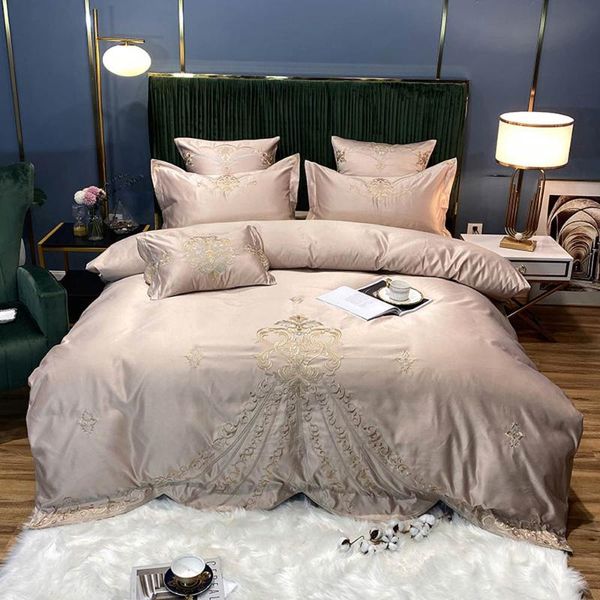 svetanya dark golden european baroque embroidery silk cotton bedlinens print bedding set sheet pillowcase duvet cover
svetanya dark golden european baroque embroidery silk cotton bedlinens print bedding set sheet pillowcase duvet cover