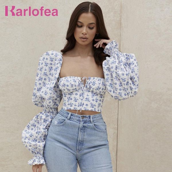 kealofea women floral white sweet square neck long puff sleeve ruched drawstring crop fall blouse shirt outfits cloth1
kealofea women floral white sweet square neck long puff sleeve ruched drawstring crop fall blouse shirt outfits cloth1