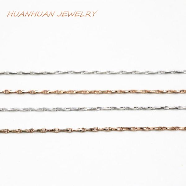 fashion 1mm copper stainless steel choker necklace jewelry for women charms statement chains necklaces collar gift 18inch b3381, Silver
fashion 1mm copper stainless steel choker necklace jewelry for women charms statement chains necklaces collar gift 18inch b3381, Silver