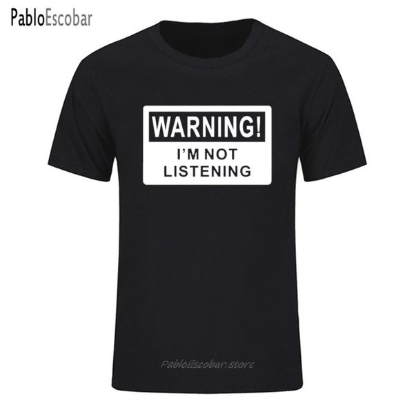 summer new warning i'm not listening danger humour printed short sleeve funny hip hop cotton hoodie designers t shirts sweatshirt
summer new warning i'm not listening danger humour printed short sleeve funny hip hop cotton hoodie designers t shirts sweatshirt