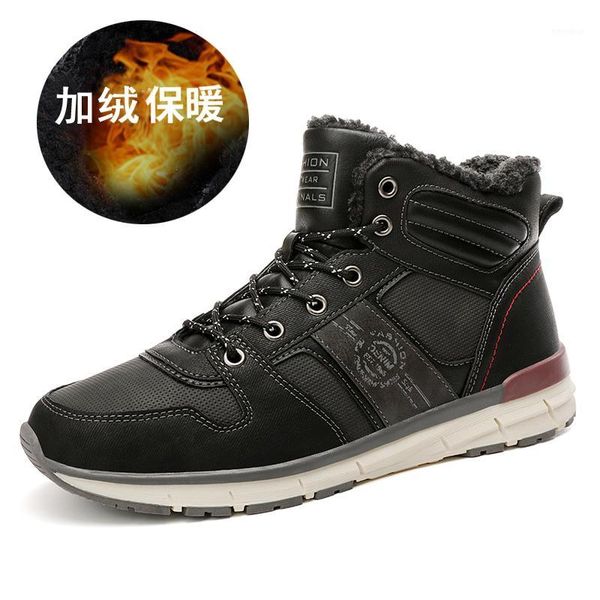 men boots big size 39-45 lace-up casual autumn winter boots mens fashion sneakers ankle work man shoes snow1, Black
men boots big size 39-45 lace-up casual autumn winter boots mens fashion sneakers ankle work man shoes snow1, Black