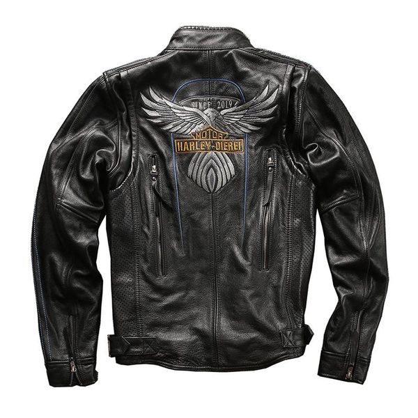 men's leather & faux ha115 read description big size super quality genuine cow coat cowhide rider jacket, Black
men's leather & faux ha115 read description big size super quality genuine cow coat cowhide rider jacket, Black