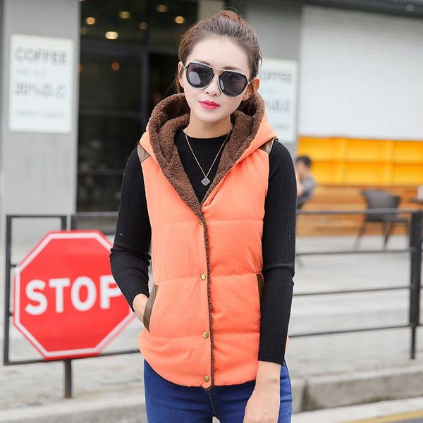 women's vests down vest women 2021 single-breasted sleeveless duck waistcoat puffy padded warm jacket plus size coat, Black;white
women's vests down vest women 2021 single-breasted sleeveless duck waistcoat puffy padded warm jacket plus size coat, Black;white
