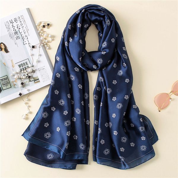classic silk scarf spring and autumn with winter rose silk scarf western fashion female scarf versatile thin shawl, Blue;gray
classic silk scarf spring and autumn with winter rose silk scarf western fashion female scarf versatile thin shawl, Blue;gray