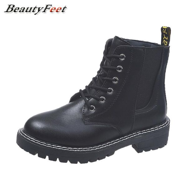 square heels platform shoes winter boots for women shoes woman 2020 new autumn lace up solid leather ankle boots plus size, Black
square heels platform shoes winter boots for women shoes woman 2020 new autumn lace up solid leather ankle boots plus size, Black