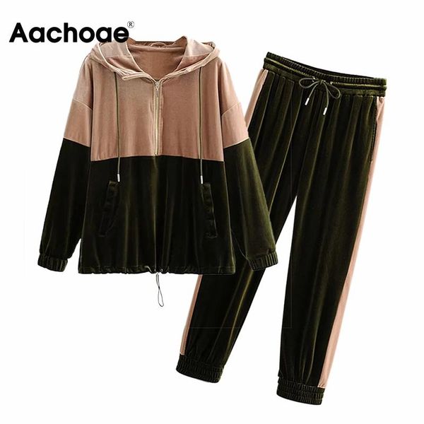 aachoae velvet костюмы 2 шт набор женщин лоскутная спорт с длинным рукавом с капюшоном толстовки установить повседневный drawstring длинные, Gray
aachoae velvet костюмы 2 шт набор женщин лоскутная спорт с длинным рукавом с капюшоном толстовки установить повседневный drawstring длинные, Gray