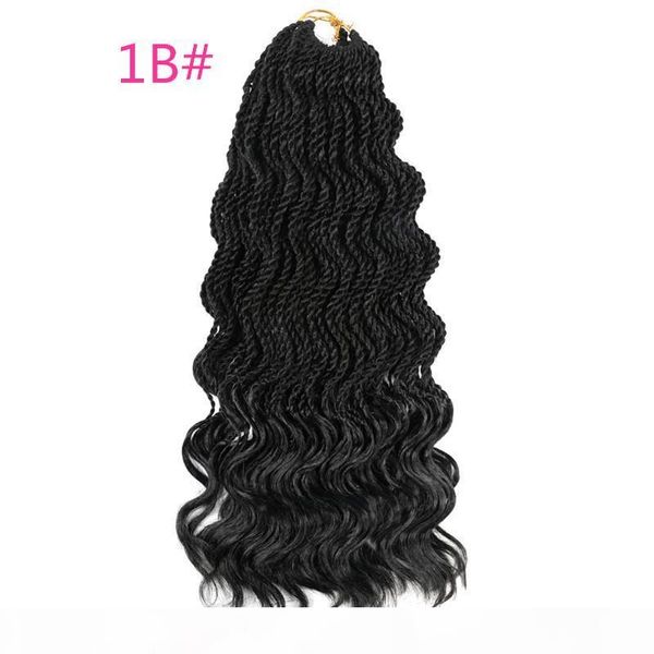 14" senegalese twist hair 35roots pack wavy crochet twist hair 80g pc braiding hair extensions senegalese twist crochet braids, Black
14" senegalese twist hair 35roots pack wavy crochet twist hair 80g pc braiding hair extensions senegalese twist crochet braids, Black