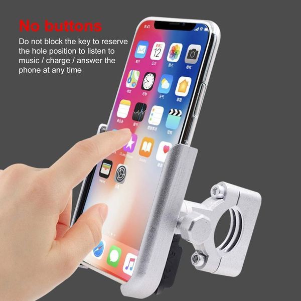 aluminum alloy cycling stand bracket adjustable bike bicycle handlebar mount motorcycle rear view mirror phone holder 
aluminum alloy cycling stand bracket adjustable bike bicycle handlebar mount motorcycle rear view mirror phone holder