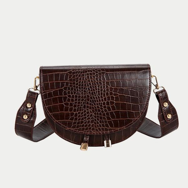 cross body small fashion crocodile pattern women shoulder bag crossbody mini handbag phone purse female half round messenger bags leather
cross body small fashion crocodile pattern women shoulder bag crossbody mini handbag phone purse female half round messenger bags leather