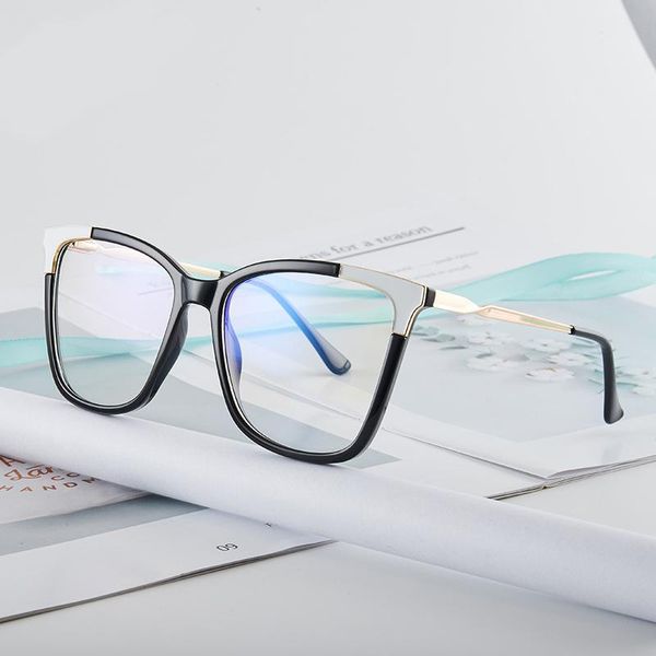 sunglasses 46963 tr90 plastic titanium cat eye glasses frame men women optical fashion computer eyeglasses, White;black
sunglasses 46963 tr90 plastic titanium cat eye glasses frame men women optical fashion computer eyeglasses, White;black