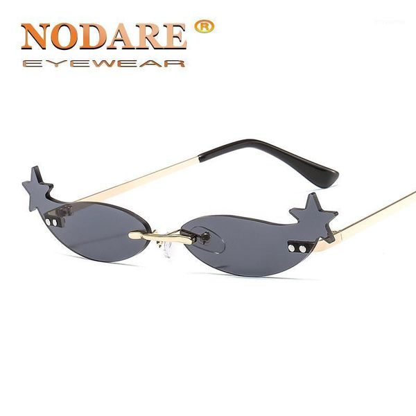 nodare trending small fish sunglasses women alloy rimless wave sun glasses party gold yellow lens masculino1, White;black
nodare trending small fish sunglasses women alloy rimless wave sun glasses party gold yellow lens masculino1, White;black