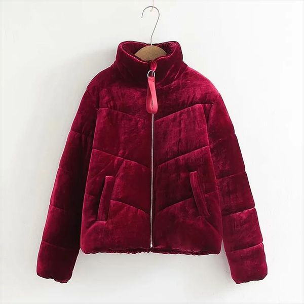 2018 осень зима коричневый красный синий parkas женщины пальто повседневный теплый бархат parkas женщины карманы zipper outwears для дам jac, Black
2018 осень зима коричневый красный синий parkas женщины пальто повседневный теплый бархат parkas женщины карманы zipper outwears для дам jac, Black