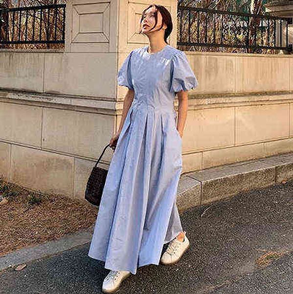 luxury dress the same sweet bubble short sleeve pleated waist dresses on korean official website, Black;gray
luxury dress the same sweet bubble short sleeve pleated waist dresses on korean official website, Black;gray