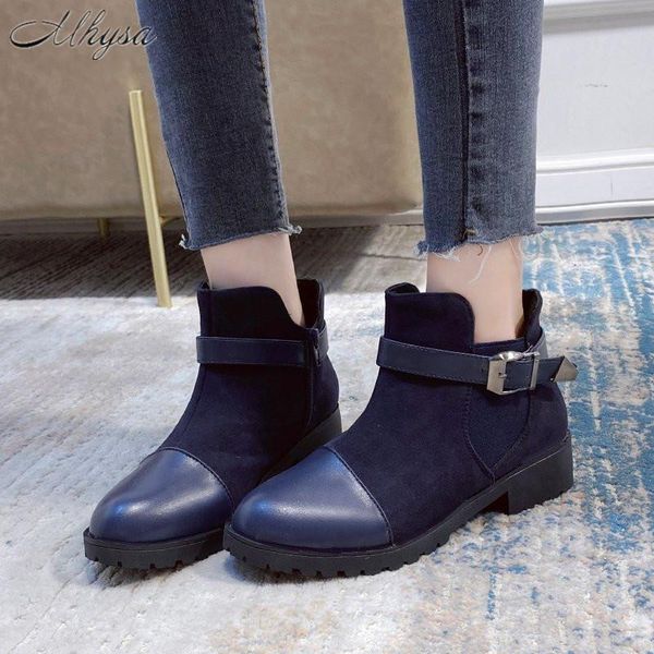 2020 autumn new boots women's suede fashion british style thick heel platform ankle boots large size 43 socks w84, Black
2020 autumn new boots women's suede fashion british style thick heel platform ankle boots large size 43 socks w84, Black