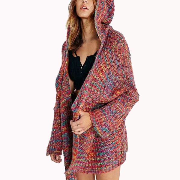 women keep warm casual fashion long sleeve winter hooded colour cardigan sweater coat kg-1042, Black;brown
women keep warm casual fashion long sleeve winter hooded colour cardigan sweater coat kg-1042, Black;brown